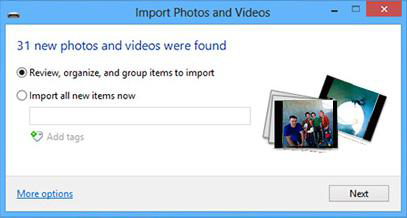 import iphone photos to windows pc