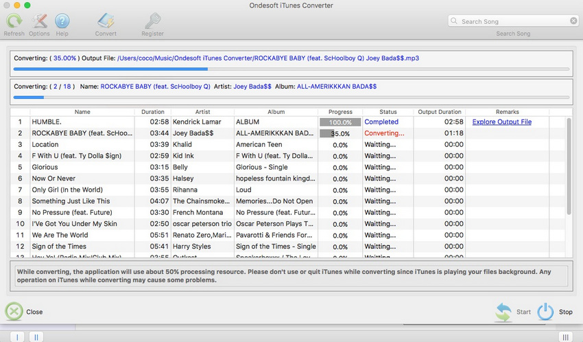 Convert Apple Music M4P to MP3